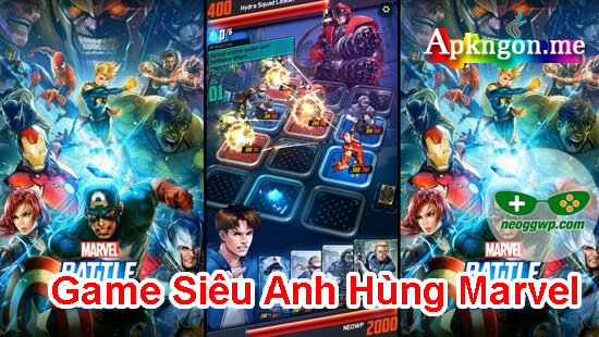 game sieu anh hung MARVEL Battle Lines - Top 7 Game Siêu Anh Hùng Marvel