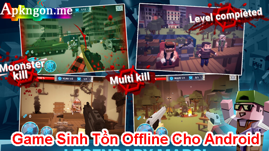 game sinh ton offline android The Walking Zombie Dead City - Top Game Sinh Tồn Offline Cho Android