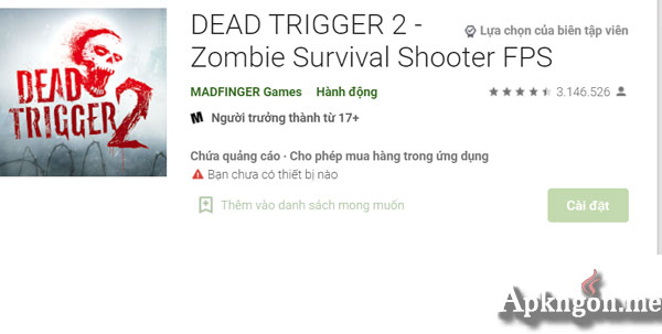 danh gia ve dead trigger 2 - Game Dead Trigger 2